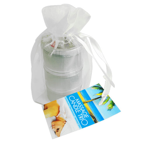 Earthly Body 3-in-1 Massage Candle Trio 3x57g